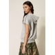 TWIN SET felpa con ricamo