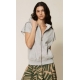 TWIN SET felpa con ricamo