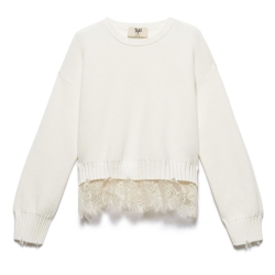 ANIYE BY maglia con pizzo