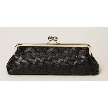 TWINSET clutch intrecciata