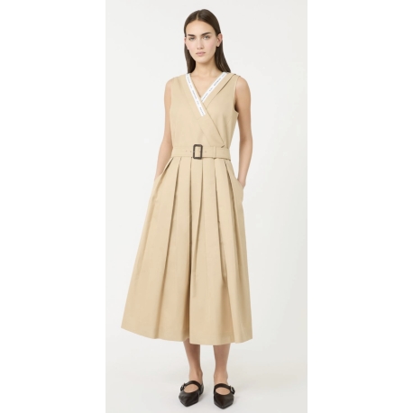 MAX MARA WEEKEND abito in gabardina
