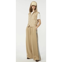 MAX MARA WEEKEND pantalone con banda a contrasto
