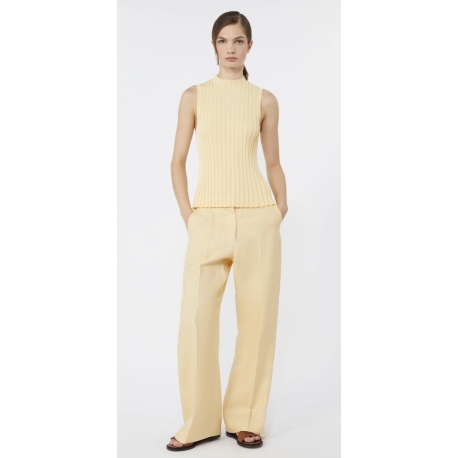 MAX MARA WEEKEND pantalone in lino