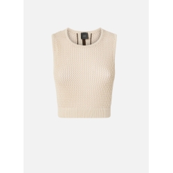 PINKO Top uncinetto