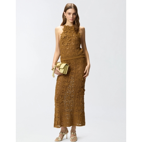 PINKO gonna uncinetto