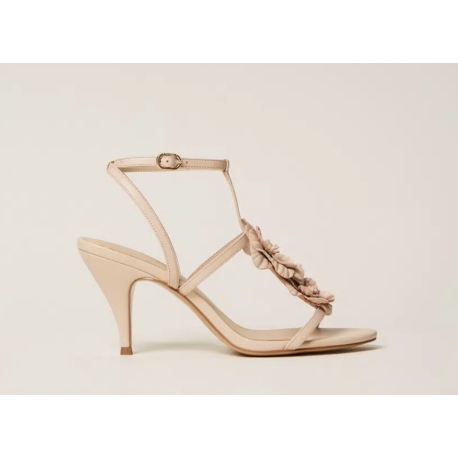 TWIN SET sandalo con tacco