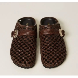 TWIN SET sabot traforato