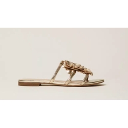 TWIN SET flat in Pelle