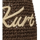 KURT GEIGER cappello raffia