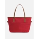 SAINT BARTH Shopper media in Nylon rossa