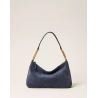 TWIN SET borsa in suede con anelli