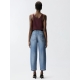 PINKO Jeans Balloon fit con scoloriture
