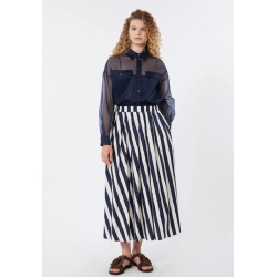 WEEKEND MAX MARA camicia in organza di seta