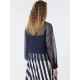 WEEKEND MAX MARA camicia in organza di seta