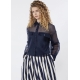 WEEKEND MAX MARA camicia in organza di seta