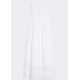 MAX MARA WEEKEND Abito smanicato in popeline di cotone - BIANCO
