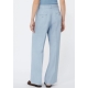 MAX MARA WEEKEND Pantalone in canvas di lino - AZZURRO