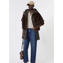 MAX MARA WEEKEND Giacca corta in pelliccia