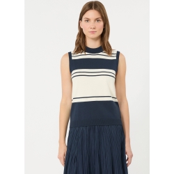MAX MARA WEEKEND Maglia in viscosa smanicata
