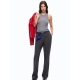 PINKO Pantaloni a gamba dritta con vita elasticizzata