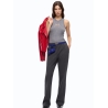PINKO Pantaloni a gamba dritta con vita elasticizzata