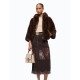 PINKO giacca in pelliccia