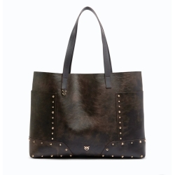 PINKO borsa shopper in pelle