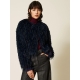 TWIN SET Giacca corta in faux fur