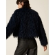 TWIN SET Giacca corta in faux fur