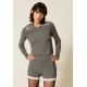TWIN SET shorts in maglia