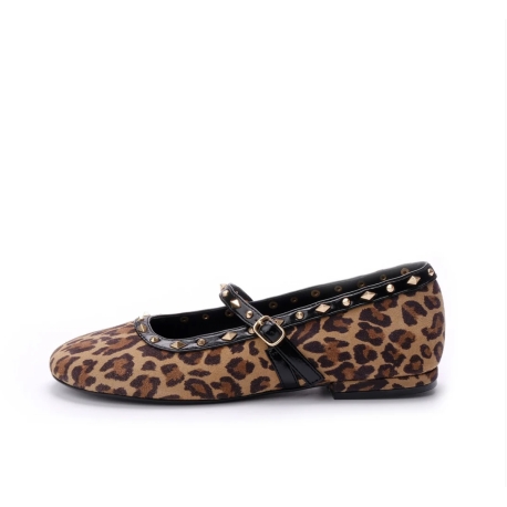 EMANUELLE VEE Ballerina leopardata