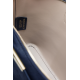 TWIN SET borsa pelle saffiano blu