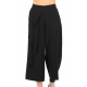 MANILA GRACE pantalone rouches