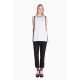 TWIN SET pantalone sigaretta pizzo