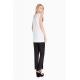 TWIN SET pantalone sigaretta pizzo