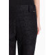 TWIN SET pantalone sigaretta pizzo