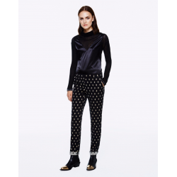 MANILA GRACE pantalone rombi lurex