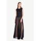 TWIN SET abito lungo tulle