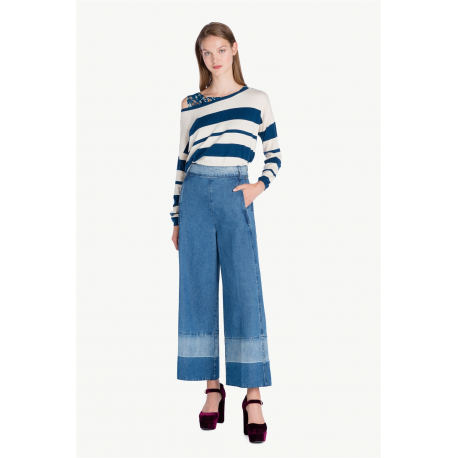 TWIN SET jeans cropped