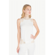 TWIN SET top pizzo