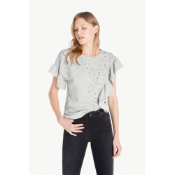 TWIN SET felpa ruches