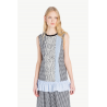 TWIN SET top patchwork