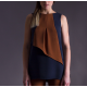 1ONE casacca ruggine/blu