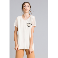 TWIN SET t-shirt con ricamo