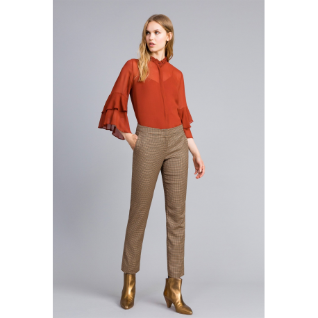 TWIN SET pantalone sigaretta