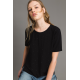 TWIN SET blusa strass e pizzo