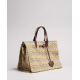 TWIN SET borsa effetto paglia