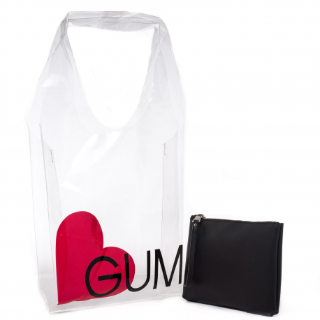 GUM shopper trasparente