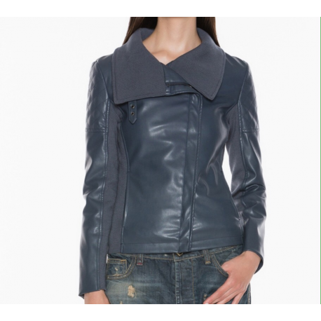 TWIN SET GIACCA SIMILPELLE