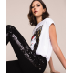 TWIN SET jeans push up con paillettes